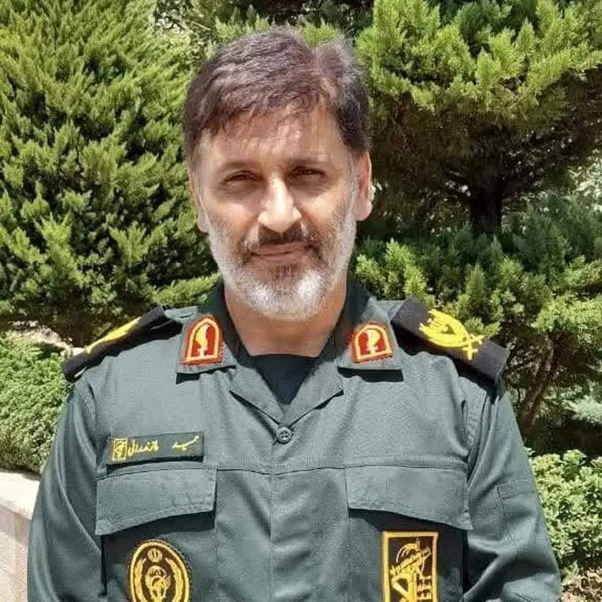 شهادت یک فرمانده سپاه قدس در جنوب کشور / عکس