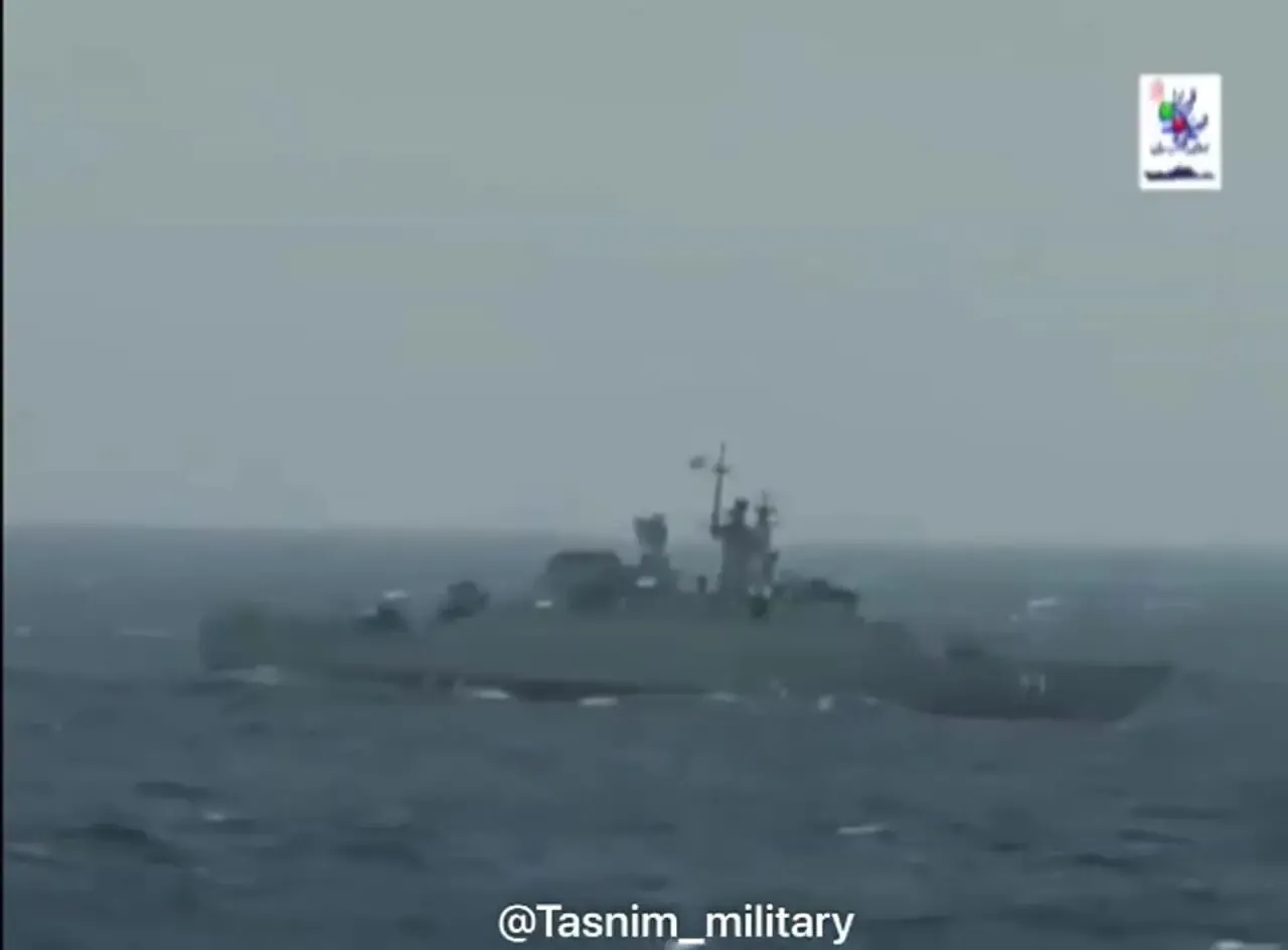 این ناوشکن ایرانی 16 موشک کروز دارد / ببینید