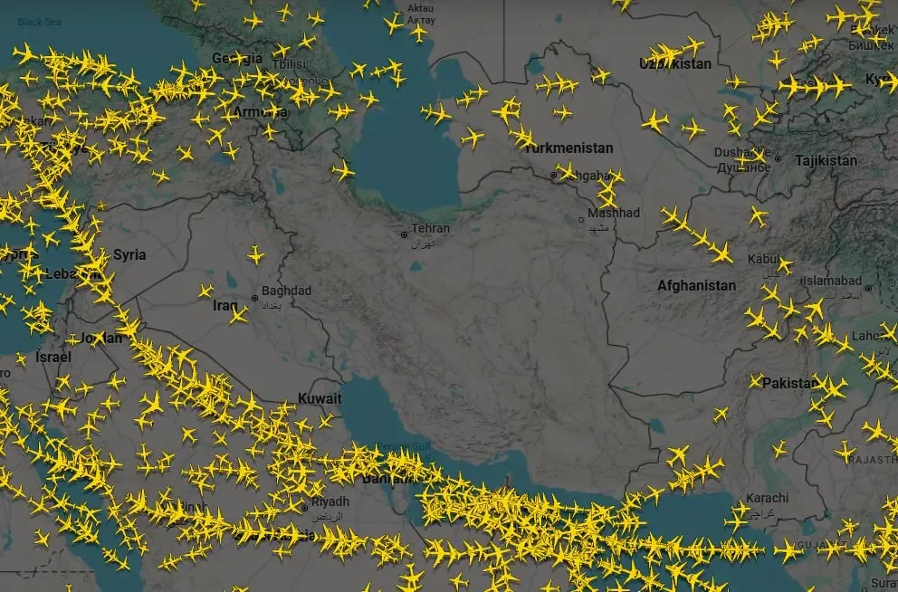 آسمان ایران