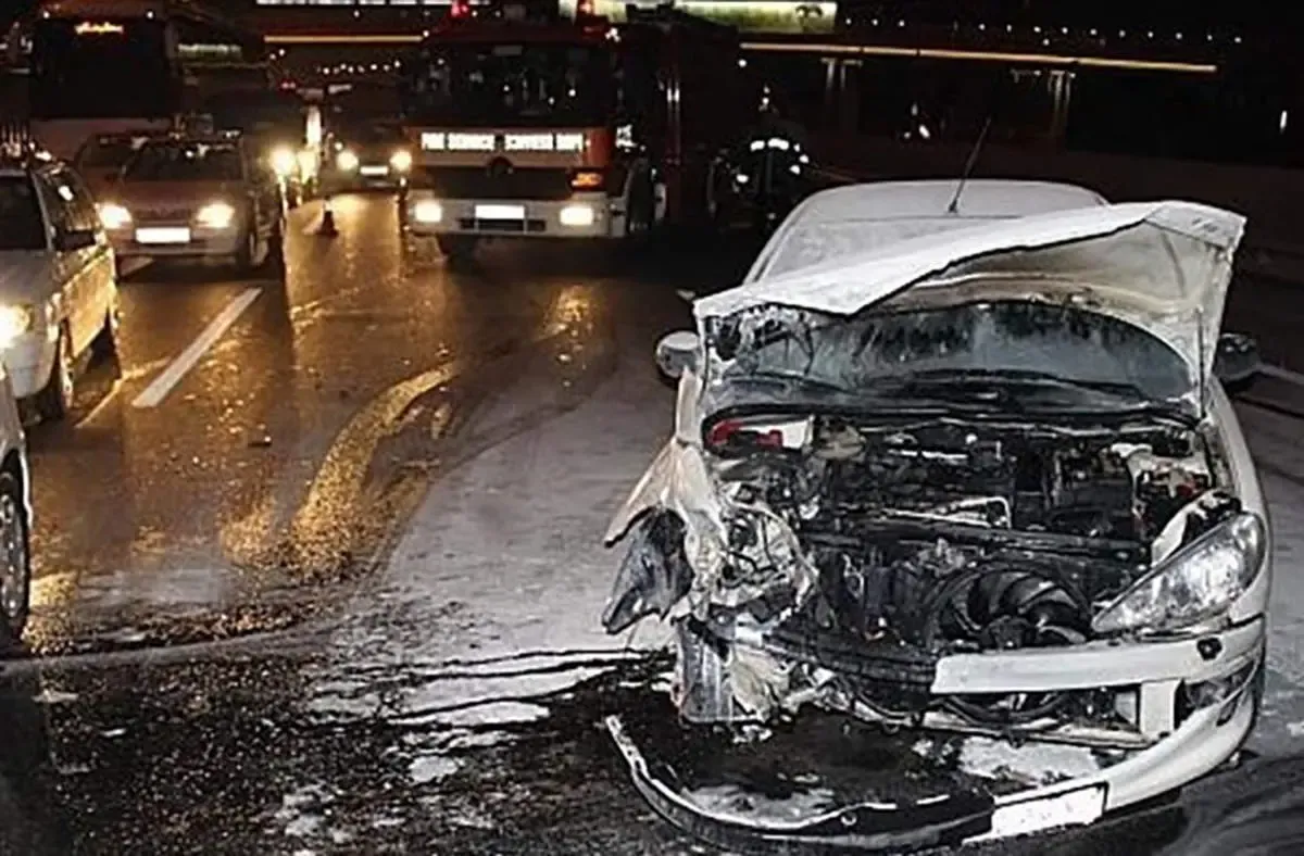 2 کشته و زخمی در واژگونی هولناک پژو ۲۰۶ میانه