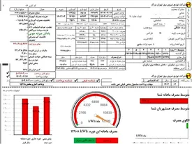 ۵۰ میلیون تومان، قبض برق مشترک تهرانی!/ عکس