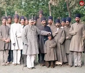 زن سفیدپوش در خاطرات ناصرالدین شاه! +عکس