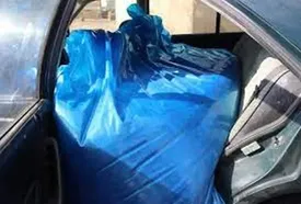 یک خودرو سواری با هزار لیتر سوخت قاچاق توقیف شد