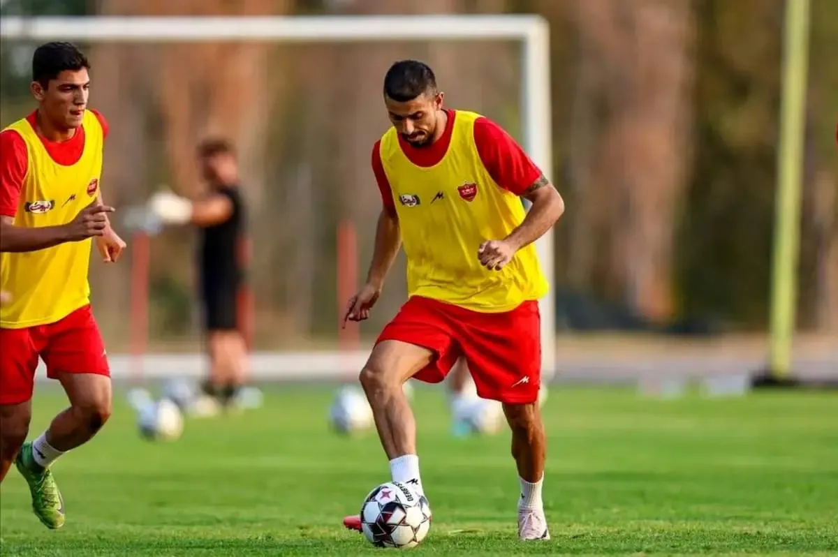 گل سوم پرسپولیس به استقلال خوزستان