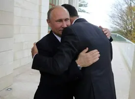 بشار اسد و خانواده در مسکو