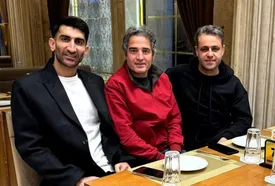 دیدار بیرانوند با مربی سابق و پایان  حاشیه ها/ عکس