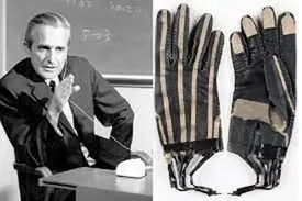 دستکش‌های مخصوص مخترع ماوس به حراج گذاشته شد