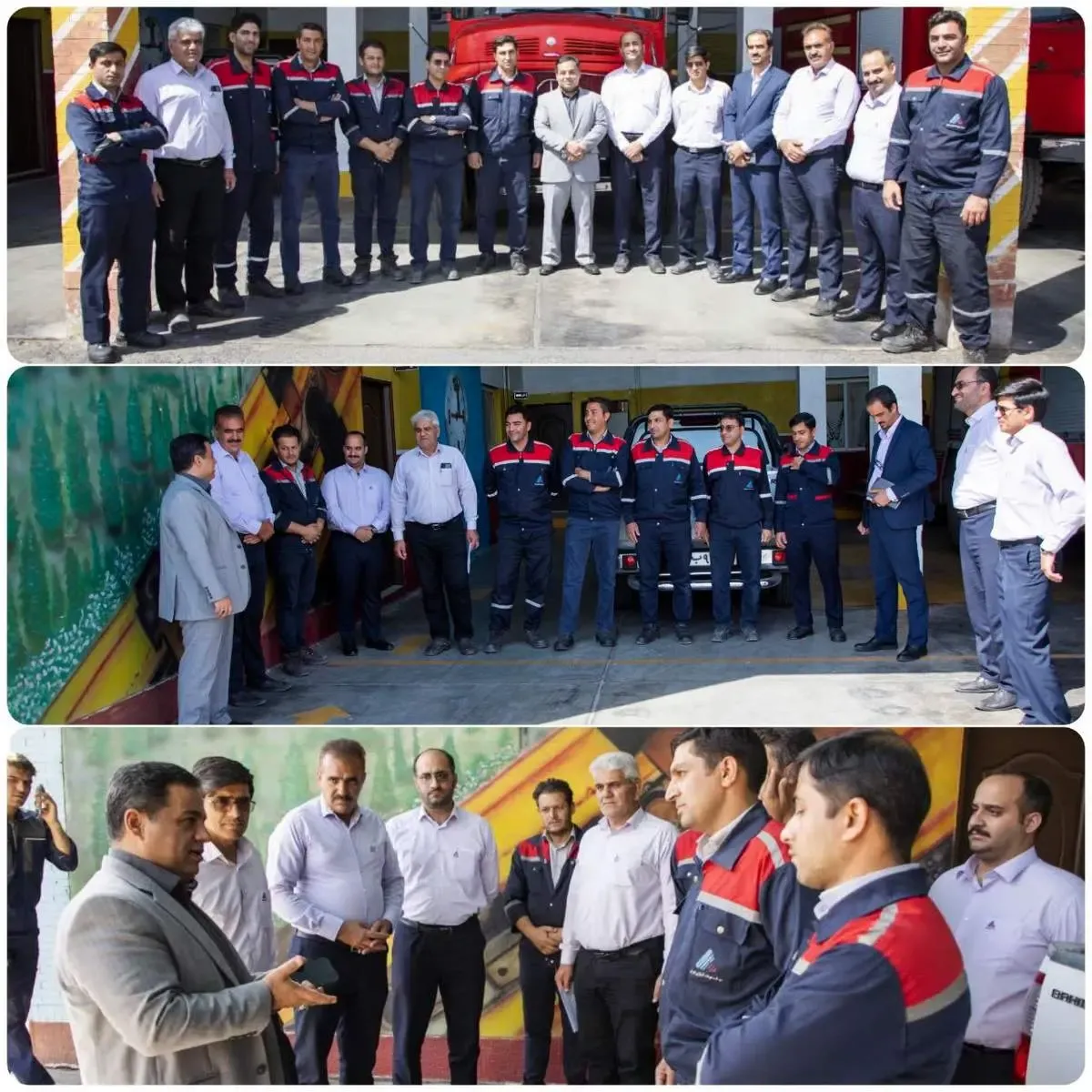 تجلیل مدیرعامل شرکت فولاد آلیاژی ایران از مدیر و کارکنان واحد HSE