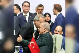 عکس حاشیه ساز از پزشکیان و اردوغان در نشست دوحه