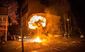 بازسازی صحنه معروف فیلم «اوپنهایمر» در نازی‌آباد!/ فیلم