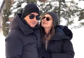 استایل شیک و امروزی سحر دولتشاهی و نازنین بیاتی در یک نمایشگاه