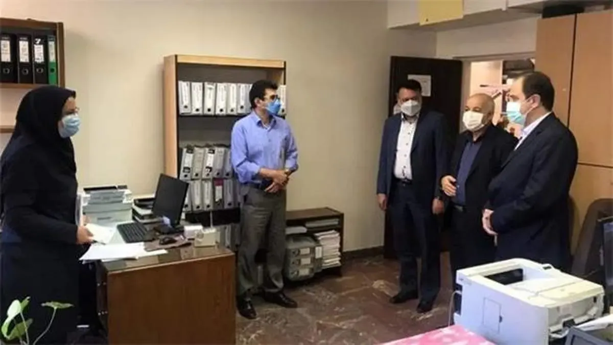 بازدید مدیر عامل بیمه آسیا از شعبه مرکزی تبریز