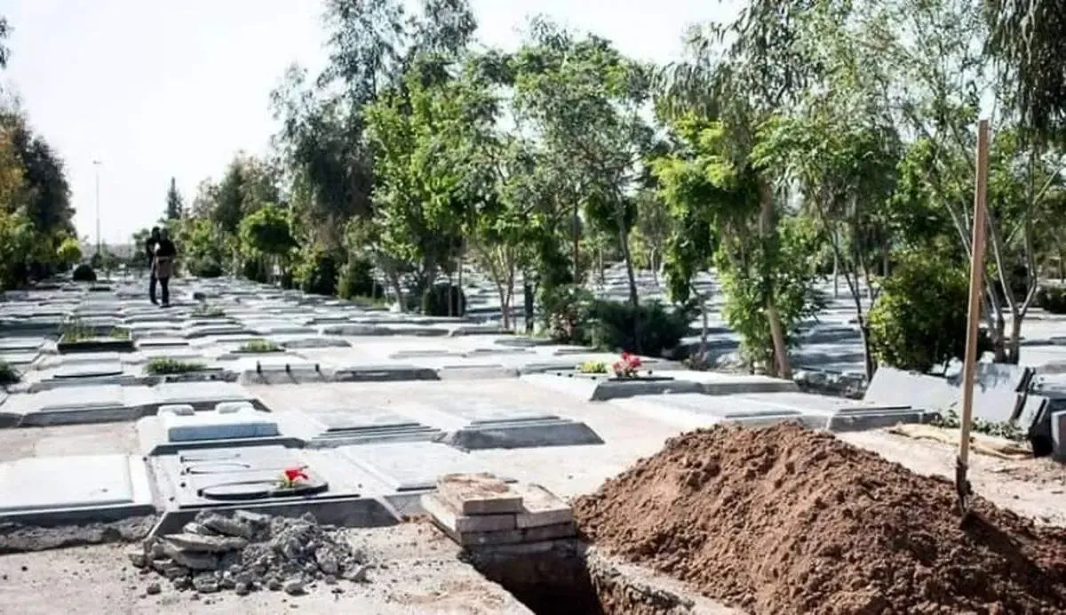 گریه کن های بهشت زهرا همراه با غش و خودزنی!