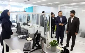 بازدید مدیرعامل از دو شعبه بانک کارآفرین در تهران