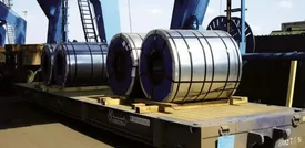 فولاد مبارکه رکورددار صادرات در کشور طی دیماه