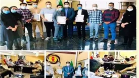 اولین جلسه سال ۱۴۰۰ نمایندگان استان خراسان شمالی بیمه آرمان برگزار شد