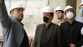 رصد پیشرفت پروژه فرهنگسرای ارس طبق برنامه زمان بندی