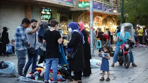 تهران و موج پنجم کرونا/عکس:پانته آ نیکزاد چالش تری