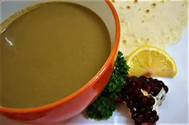 طرز تهیه قاتق بَنِه؛ غذایی مغذی از دیار کرمان