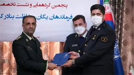 انتخاب فرمانده یگان حفاظت بنادر گیلان به عنوان فرمانده برتر بنادر کشور