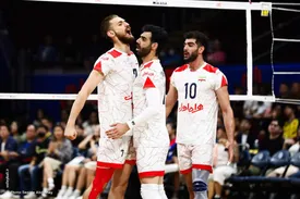 ادامه درخشش تیم ملی والیبال