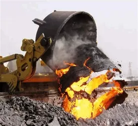 ثبت رکورد بیشترین تعداد حمل پاتیل سرباره با کمترین توقف به کورههای قوس الکتریکی