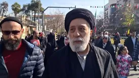هادی خامنهای: حضور مردم در راهپیمایی نشانه علاقه به کشور و انقلاب است
