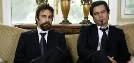 محسن تنابنده و پیمان قاسمخانی در فیلم رامبد جوان