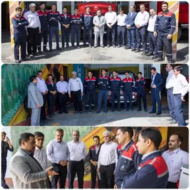 مدیرعامل شرکت فولاد آلیاژی ایران از مدیر و کارکنان واحد HSE تجلیل کرد