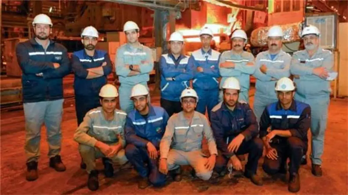 اجرای كامل تعمیرات اساسی ماشین 4 ریخته‌گری توسط كارشناسان داخلی