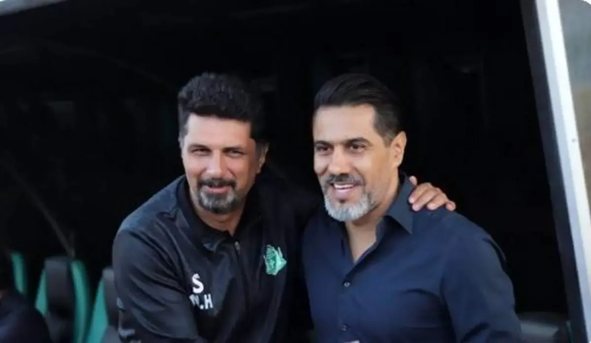 کار نحس افشین پیروانی قبل از باخت سنگین دیشب!/ عکس