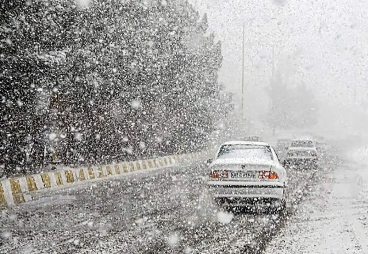 ببینید/ برف شدید در شهرستان فریمان خراسان رضوی