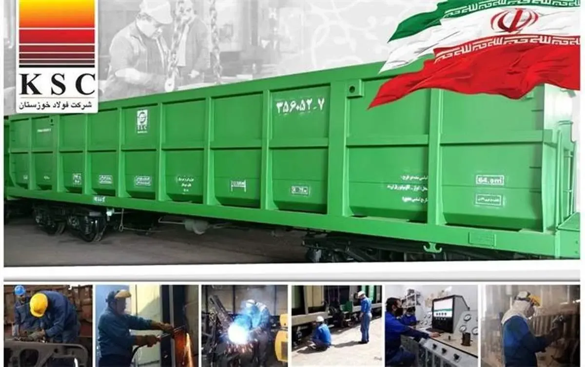 رکورد سالیانه تعمیرات اساسی واگن در شرکت لکوموتیو ریل اروند شکسته شد