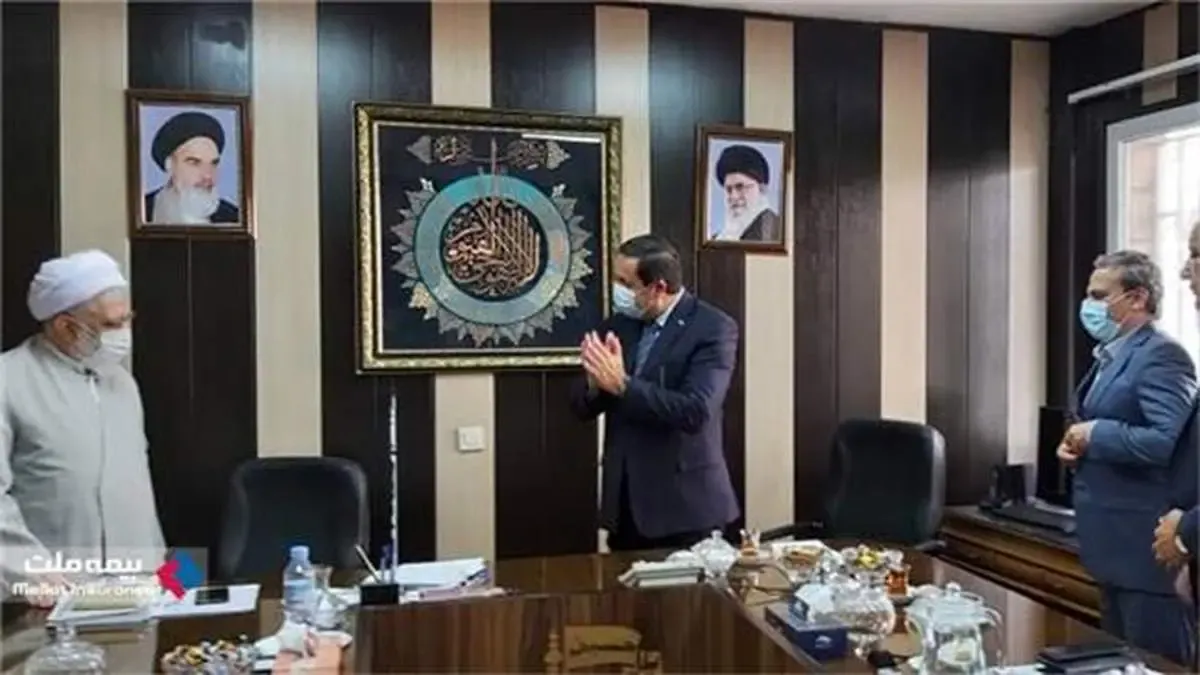 استقبال سفیر سوریه از آغاز فعالیت بیمه ملت به عنوان اولین شرکت بیمه ایرانی در سوریه