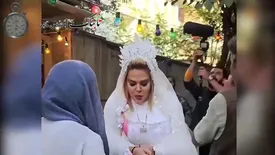 بهاره رهنما دوباره عروس شد!/ فیلم