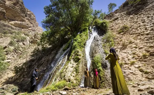 آبشار آتشگاه لردگان /عکس:پانته‌آ نیکزاد