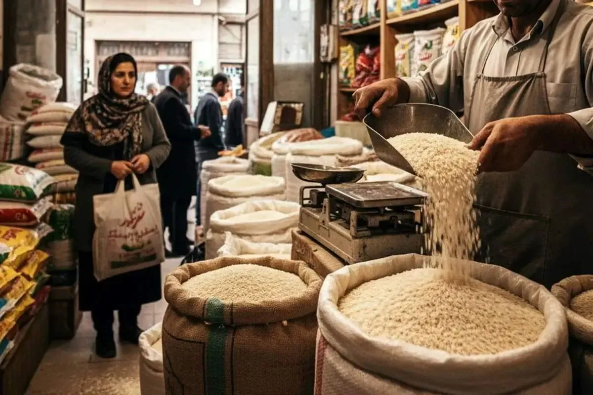 بازار برنج قربانی آمار و احتکار