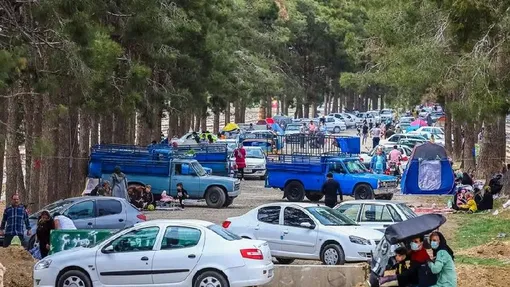 خیز سیزده بدری کرونا / عکاس : مصطفی رودکی