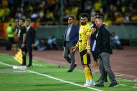 برخورد صمیمانه و گرم اوسمار با رامین رضائیان/ عکس