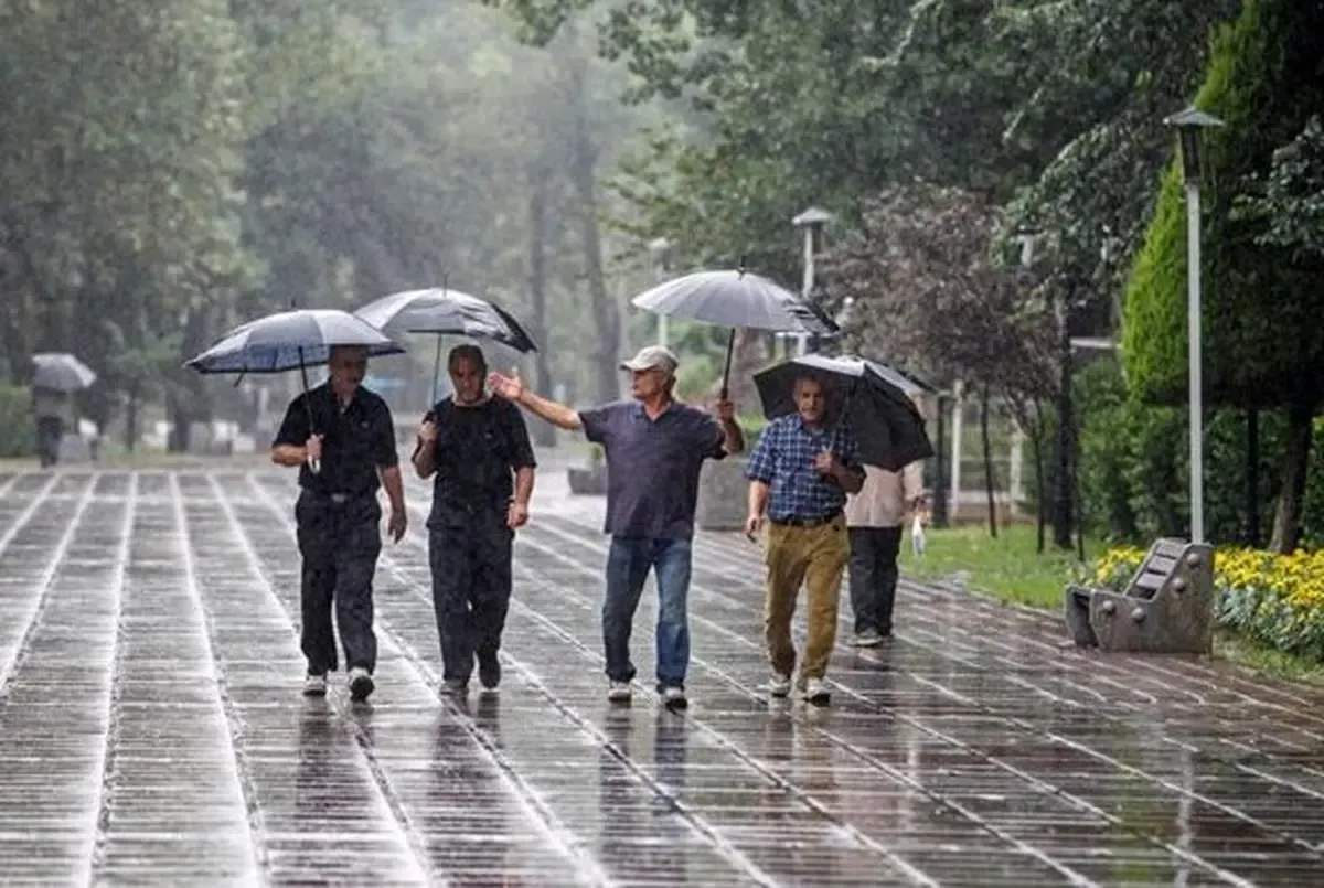 بارش شدید باران تا دوشنبه 17 شهریور در این مناطق/ هوا خنک شد