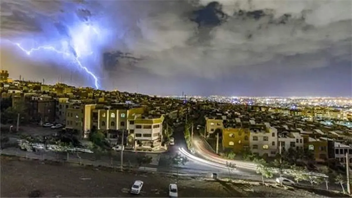 رگبار و رعد و برق در برخی استان‌های کشور تا سه روز آینده