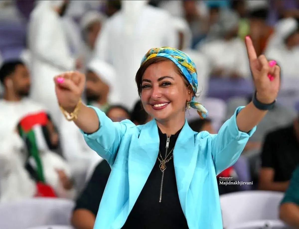 نفیسه روشن با چهره برنزه همه را شوکه کرد/ عکس