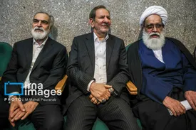 حسین فریدون با شکل و شمایل جدید در یک مراسم/ تصاویر