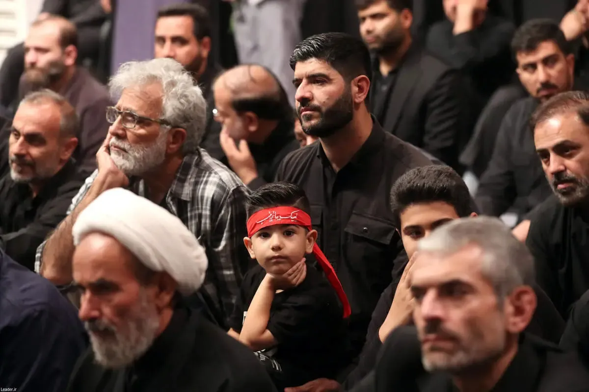 حضور بازیگران در بیت رهبری/ تصاویر