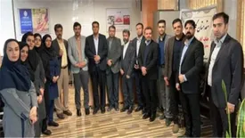 مدیرعامل شرکت بیمه حکمت از شعبه خرم آباد بازدید کرد