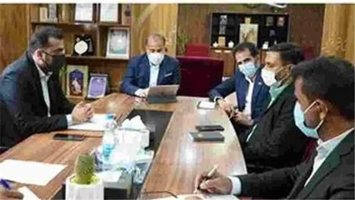 نشست اعضا شورای شهرستان کنگان با رییس شورای راهبردی شرکت های پتروشیمی پارس