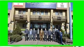بازدید مهندس صالح رئیس محترم اداره مالیات و دارایی با هیات همراه از مجتمع اپال پارسیان سنگان
