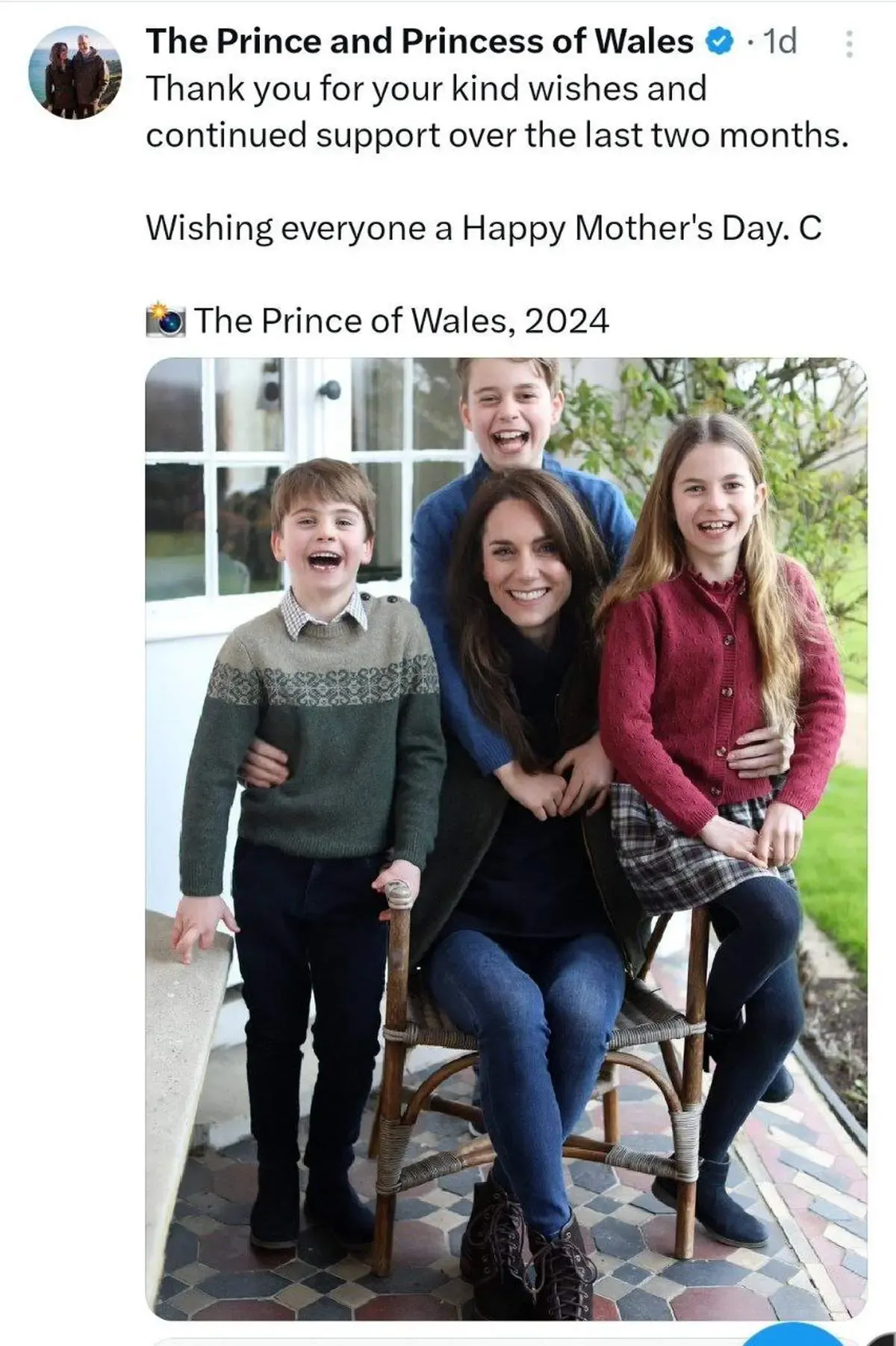 حذف عکس همسر ولیعهد بریتانیا در خبرگزاری های بزرگ