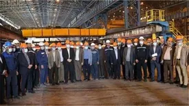 بازدید اعضای کمیسیون برنامه و بودجه مجلس شورای اسلامی از مجتمع صنعتی چادرملو