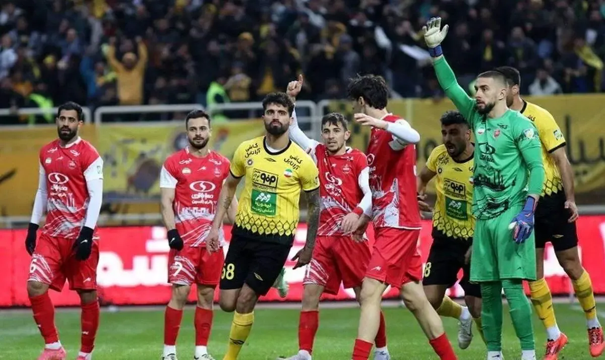 سپاهان بدون ۴ ستاره مقابل پرسپولیس